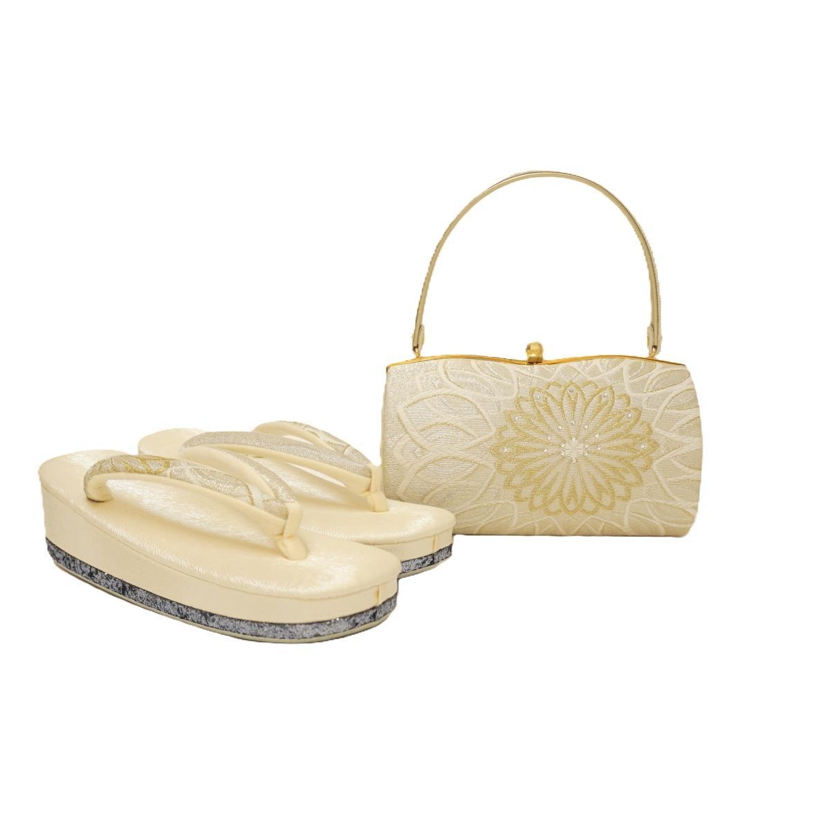 【新品】草履バッグセット　２３．５ｃｍ