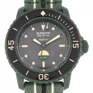 スウォッチ スウォッチ×ブランパン･フィフティファゾムス グリーンアビス S035G100 その他 自動巻