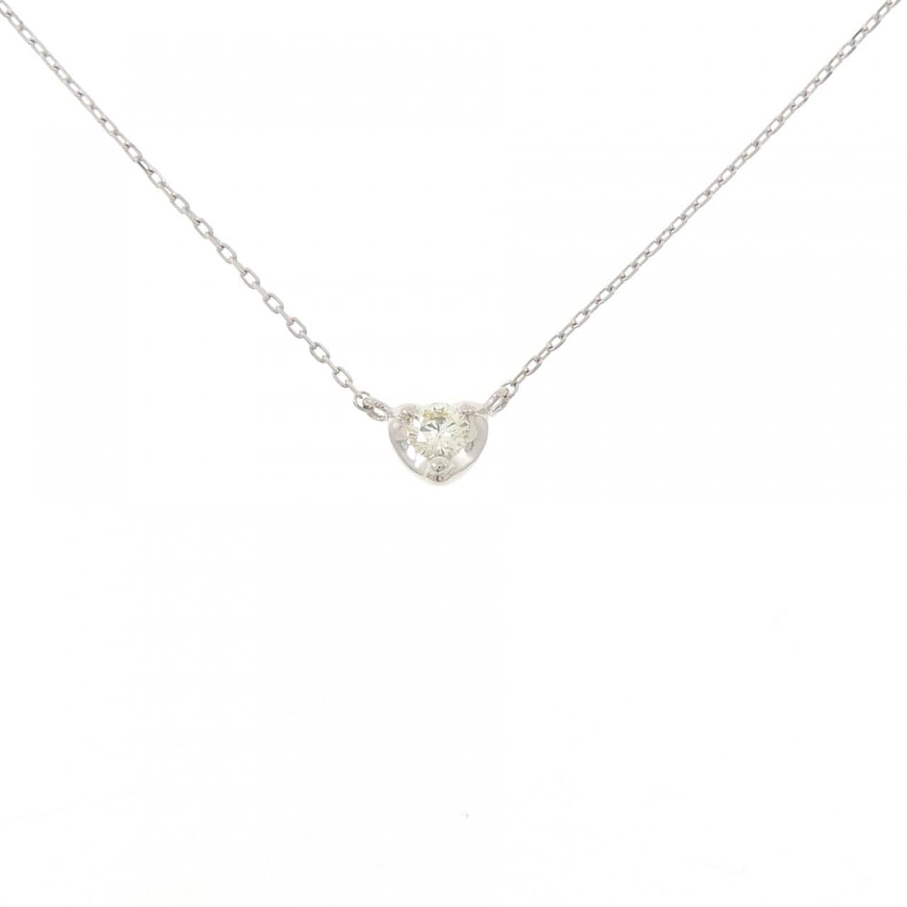 PT900 ダイヤモンド ネックレス 0.07CT