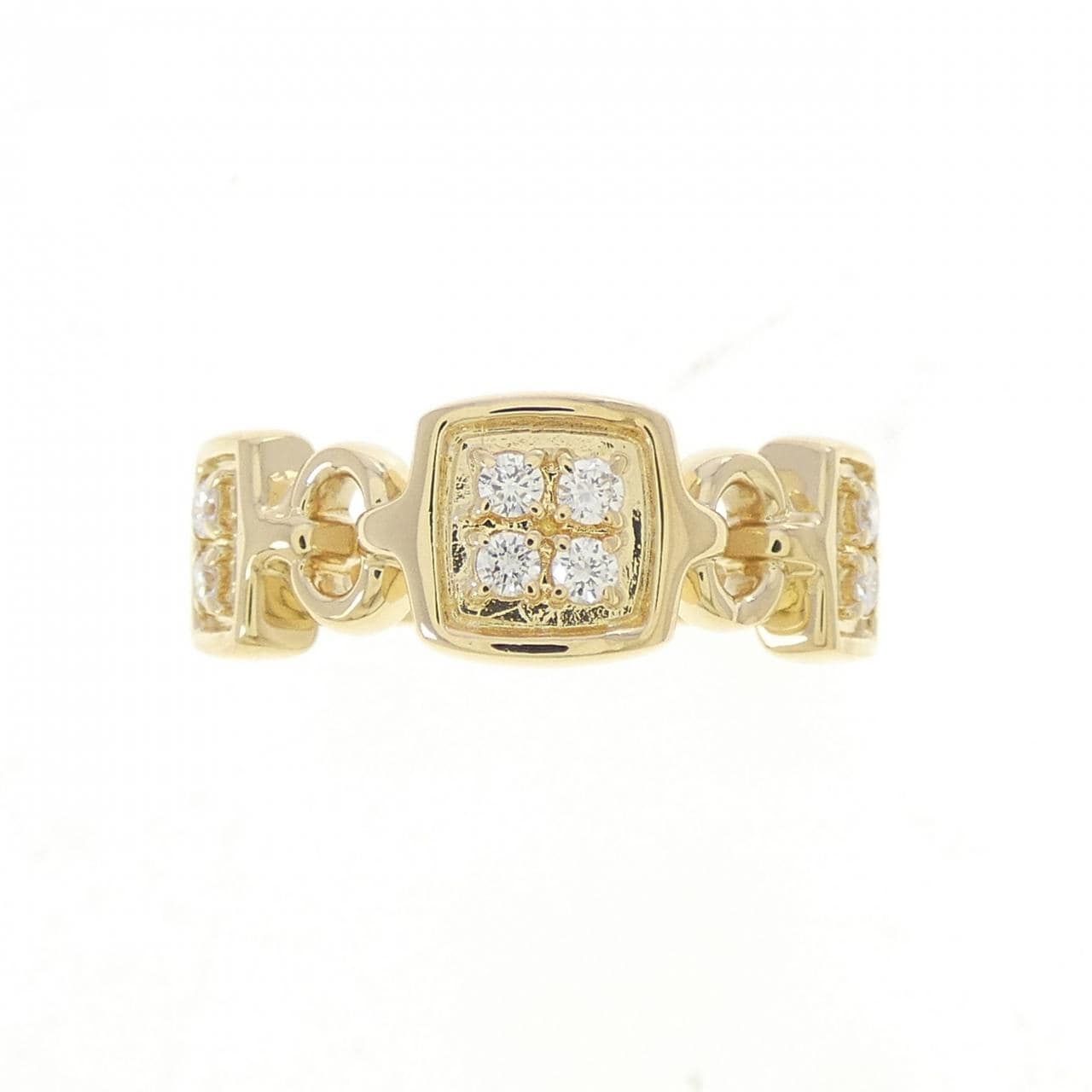K18YG ダイヤモンド リング 0.16CT