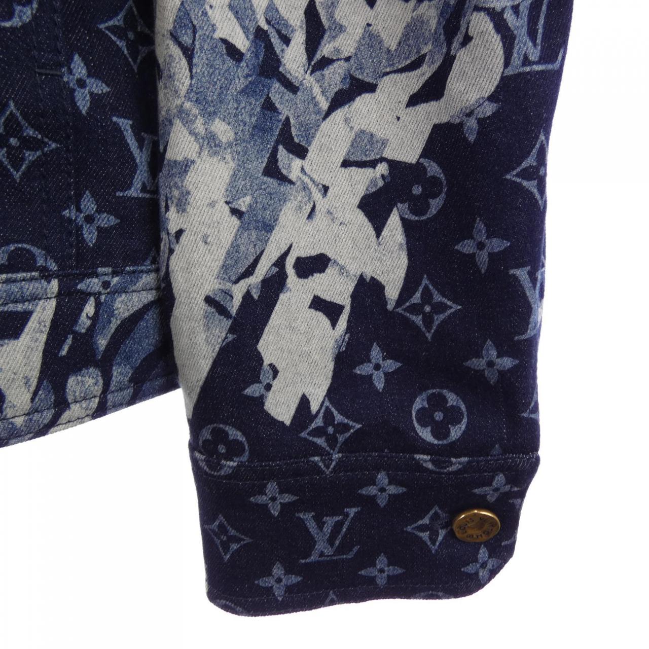 ルイヴィトン LOUIS VUITTON モノグラムプリンテッドデニムジャケット HQA01WFSG デニムジャケット