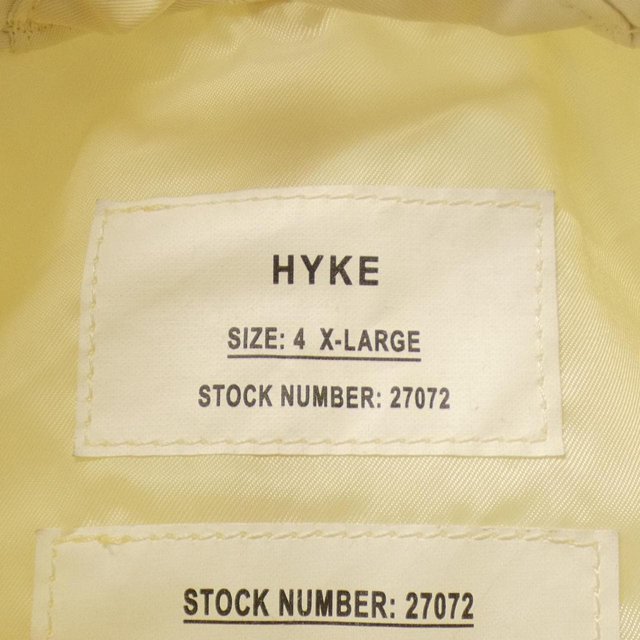 ハイク HYKE コート