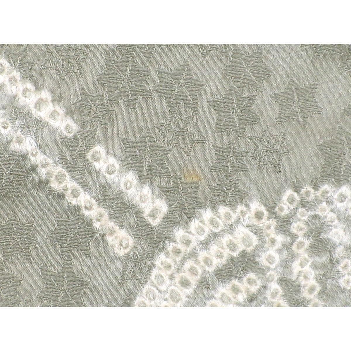 【未使用品】小紋　絞り加工　裄丈Ｓ寸