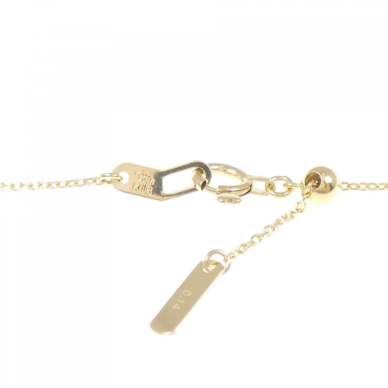 スタージュエリー ダイヤモンド ネックレス 0.14CT