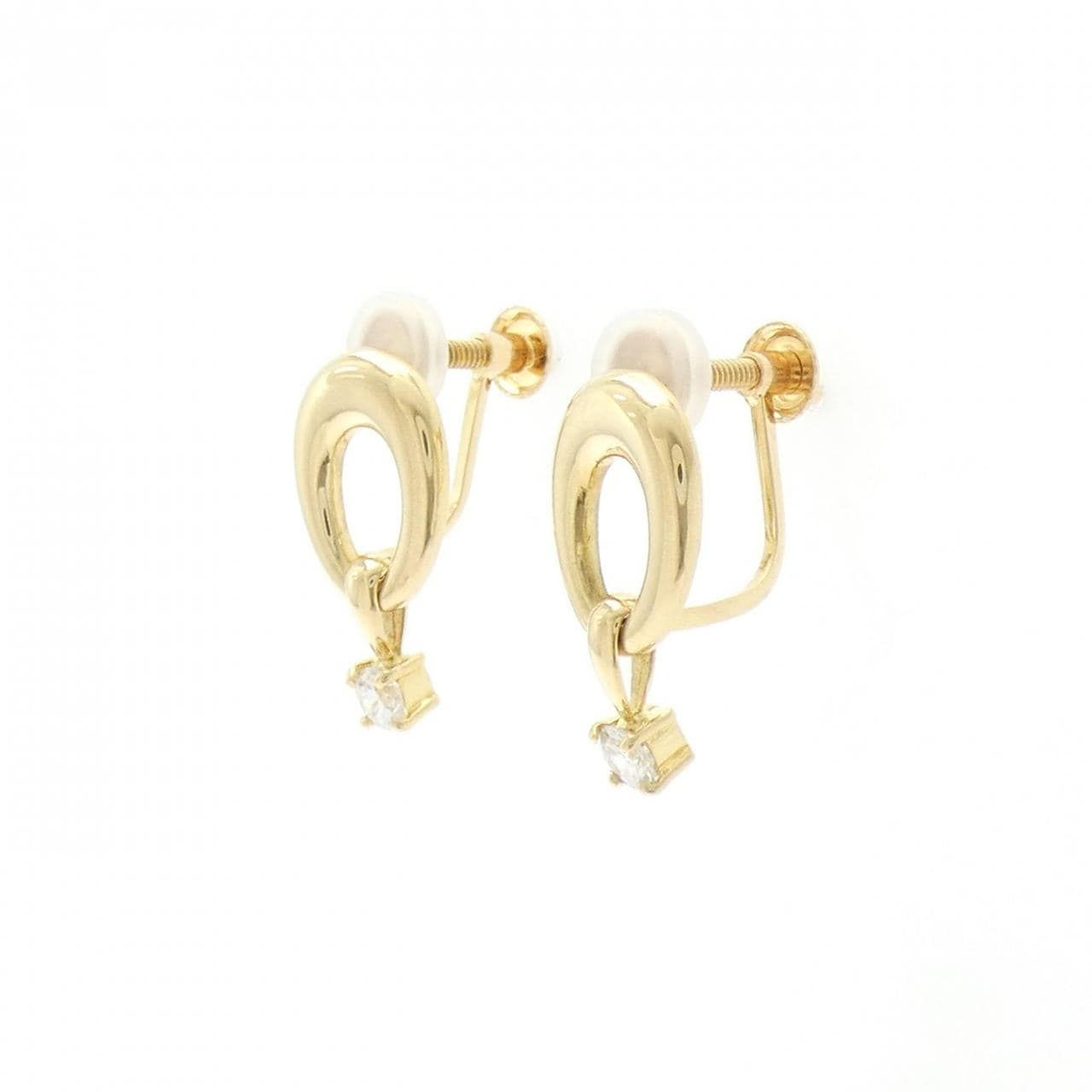 K18YG ダイヤモンド イヤリング 0.20CT