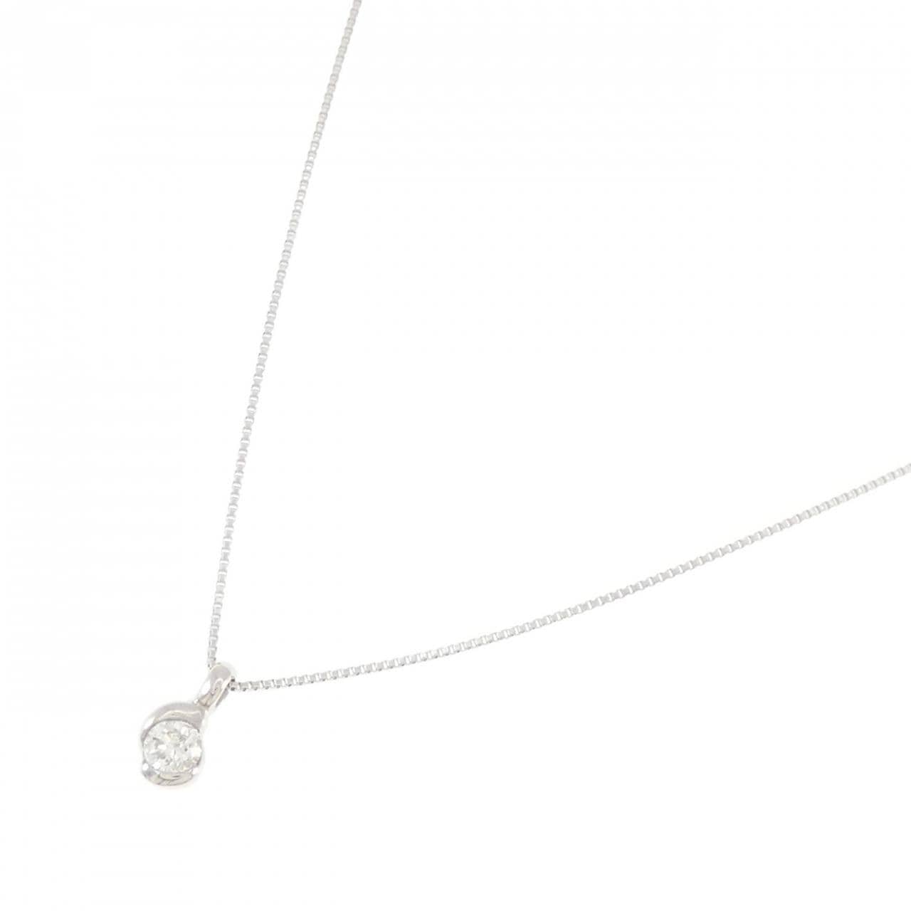 PT ダイヤモンド ネックレス 0.13CT
