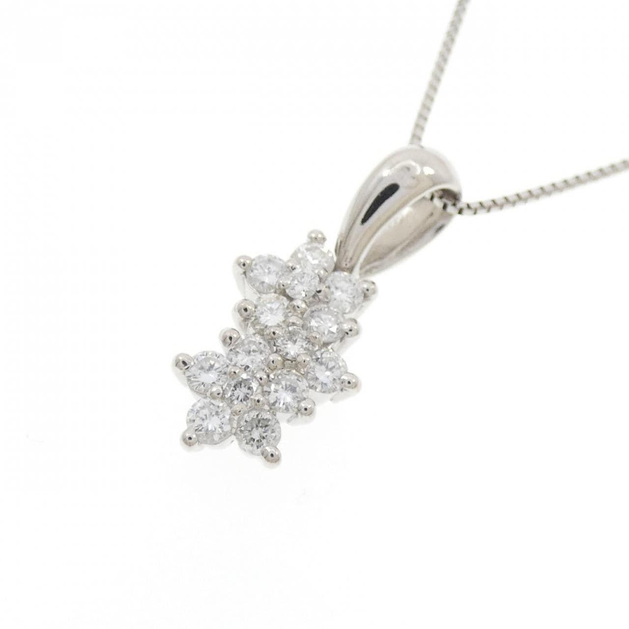 PT900/PT850 ダイヤモンド ネックレス 0.51CT