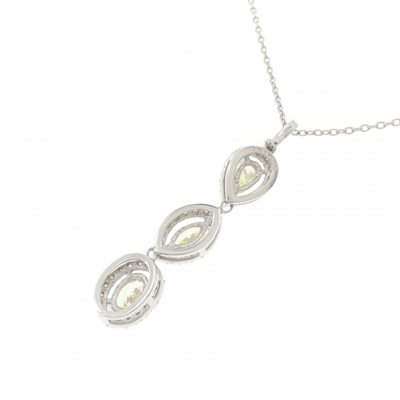 PT900/PT850 ダイヤモンド ネックレス 0.51CT