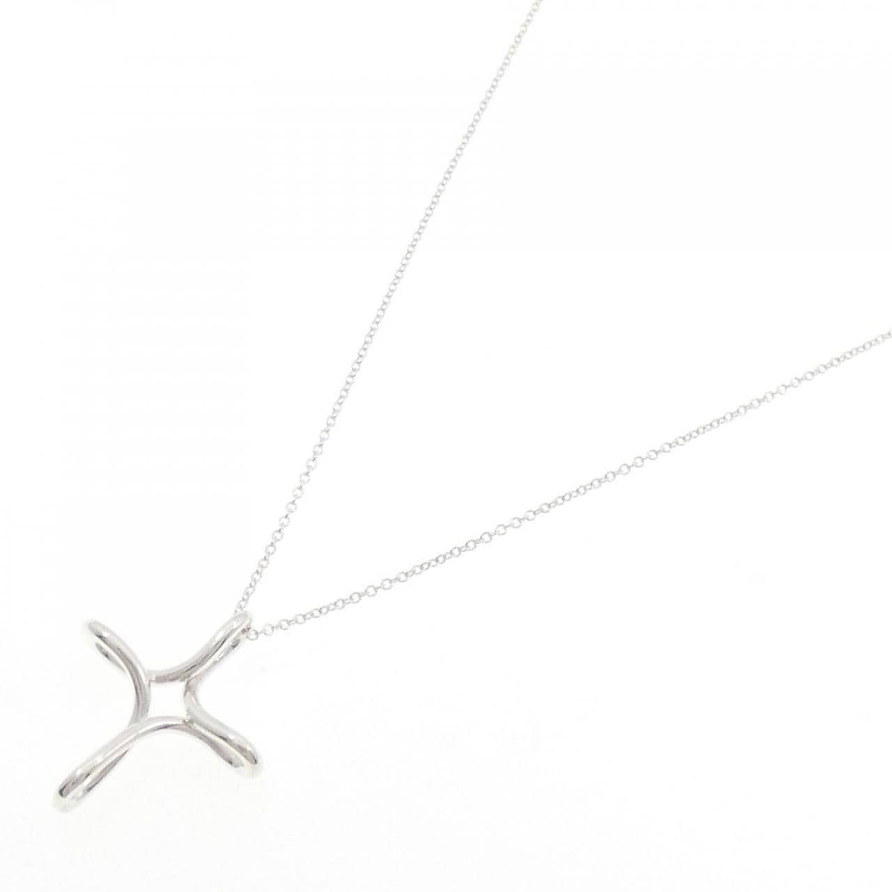 TIFFANY无限十字架项链