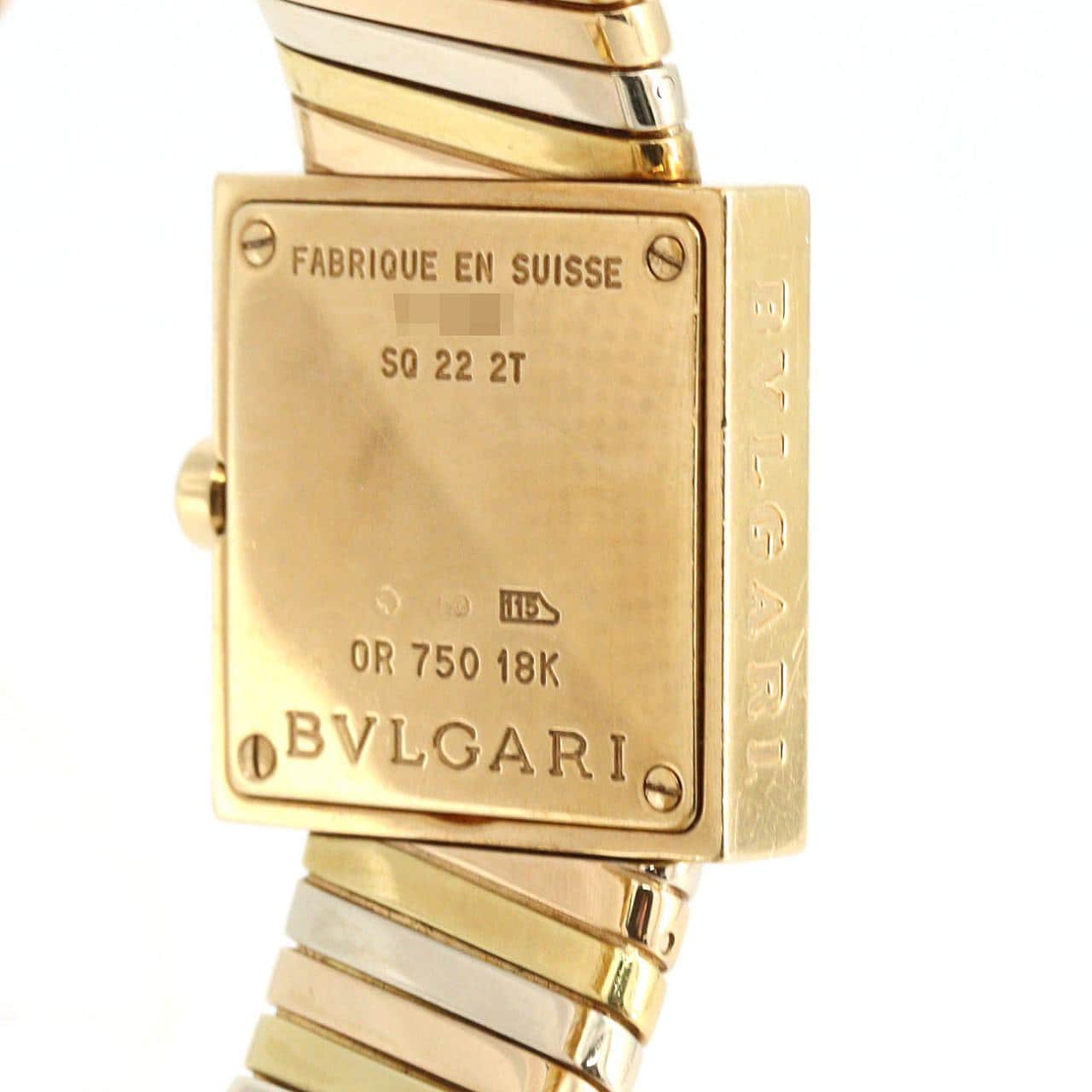 ブルガリ クアドラード YG SQ22 2T YG クォーツ