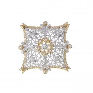 ポーラ ダイヤモンド ブローチ 0.21CT