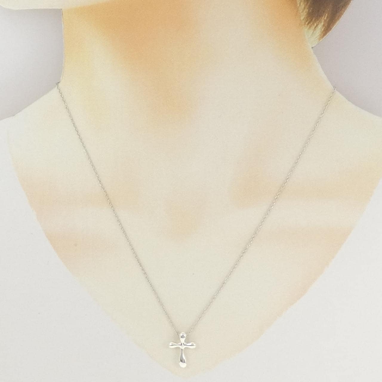 ティファニー クロス ネックレス
