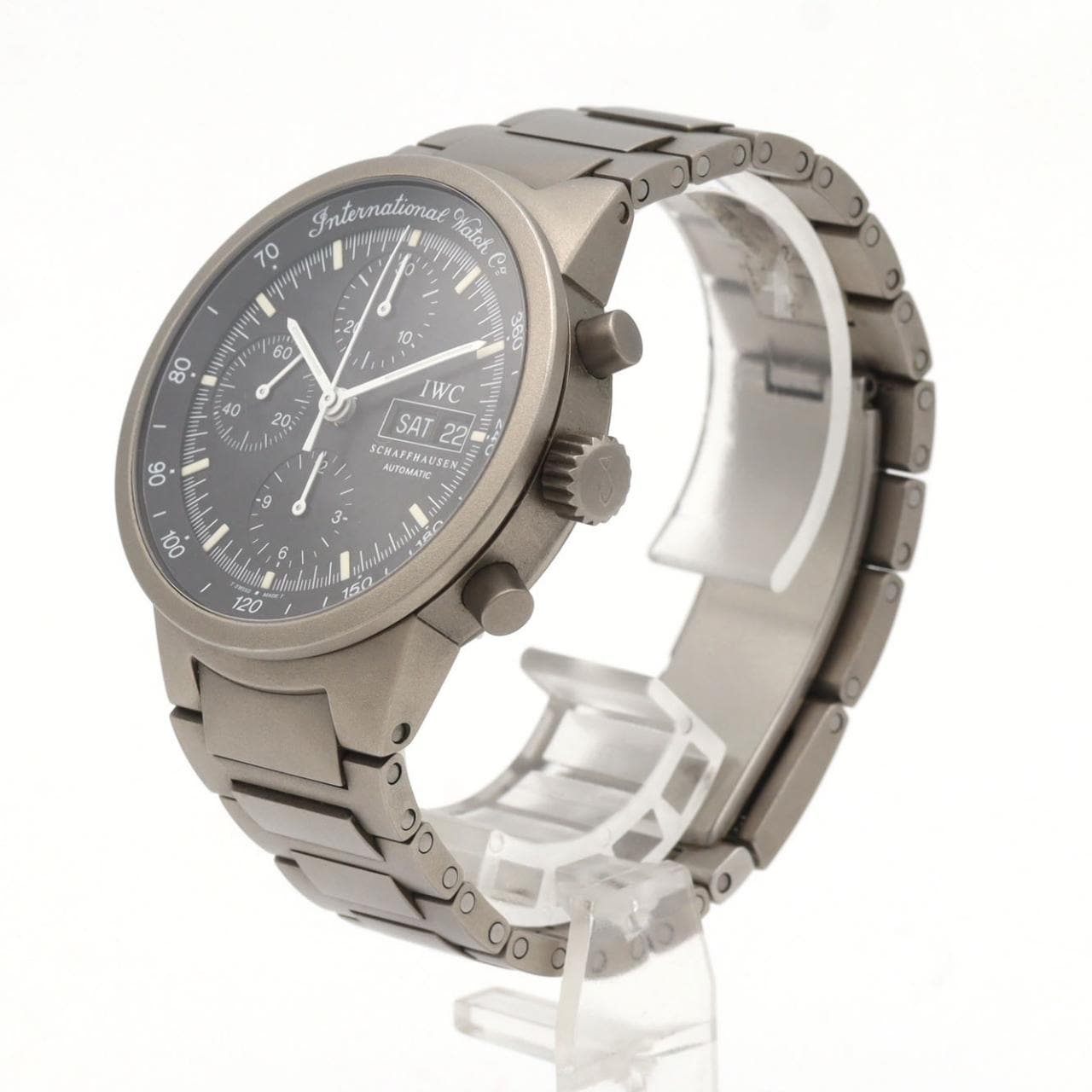【ノーメンテナンス還元価格】IWC GSTクロノ TI IW370703 TI 自動巻