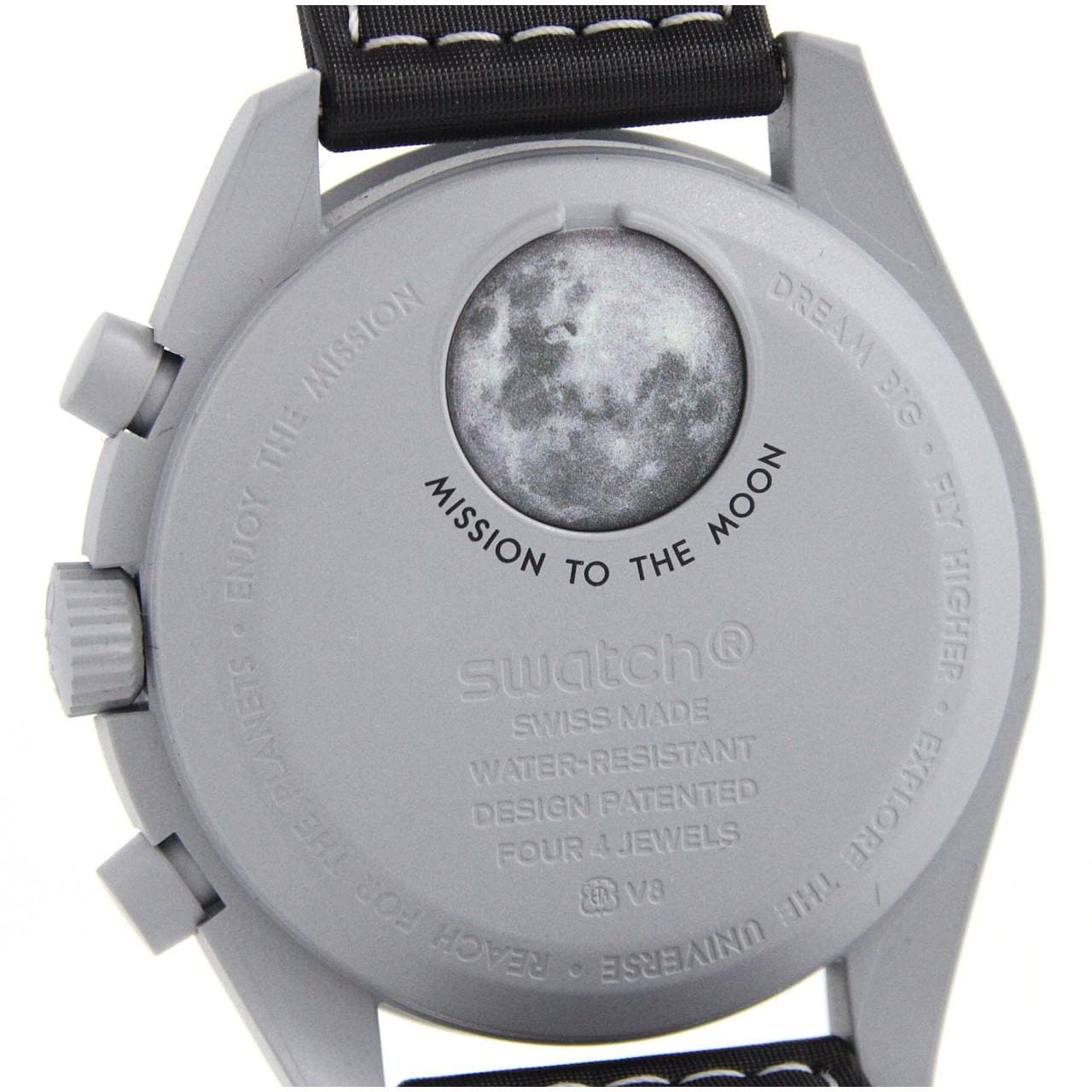 スウォッチ スウォッチxオメガ･ミッショントゥアースフェイズ SO33M700 バイオセラミック クォーツ