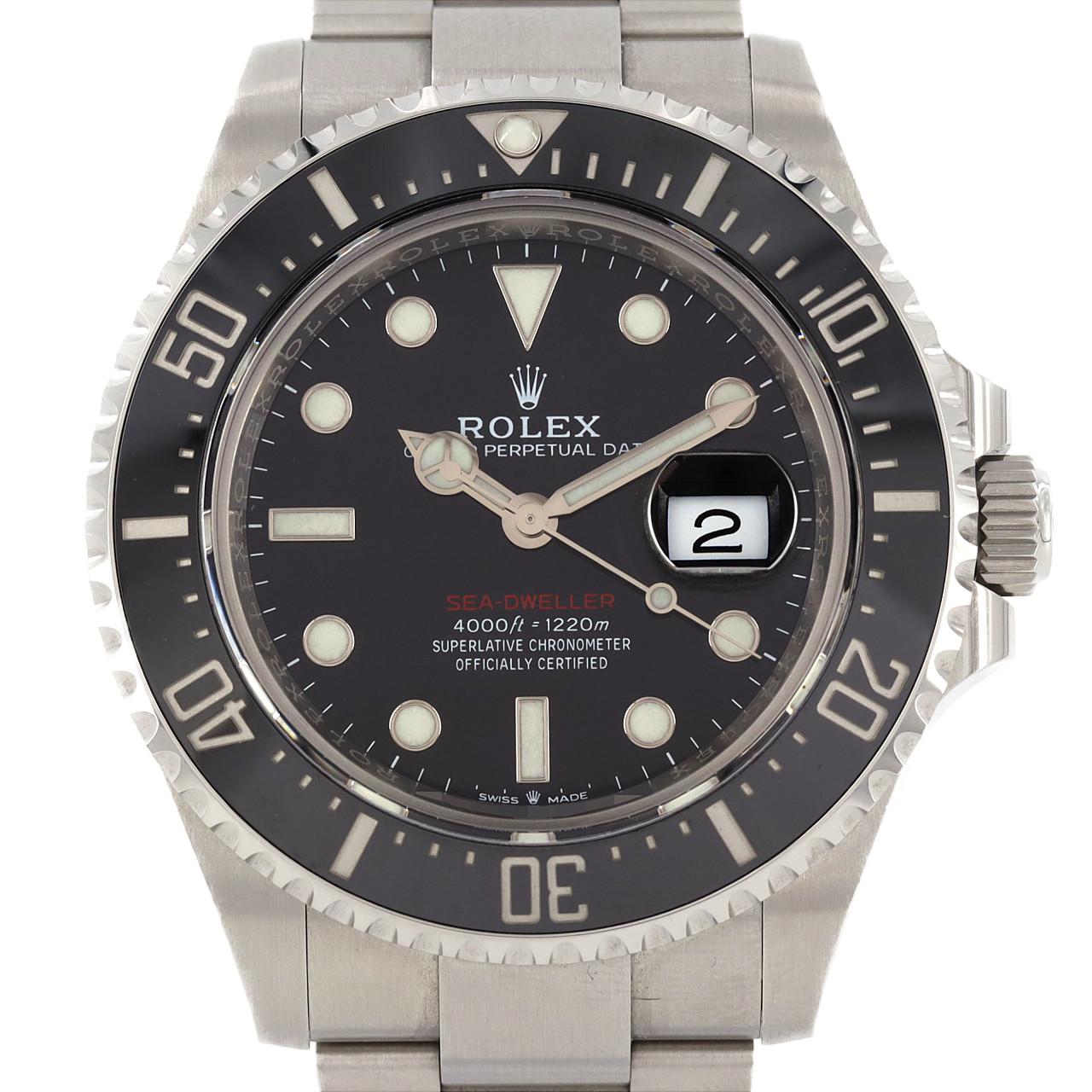 ROLEX Sea-Dweller 126600 SS自動上弦隨機編號