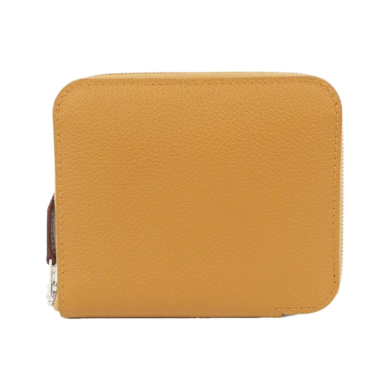 [Unused items] HERMES AUNAGE RODEO DES COWGIRLS Silk in Compact 085272CK Wallet