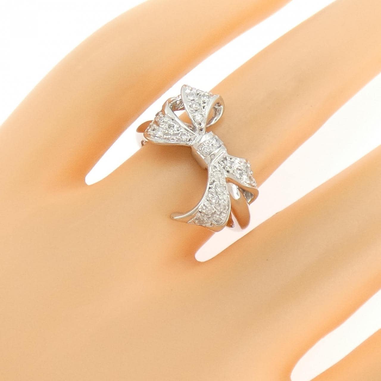 PT900 Diamond Ring 0.25CT