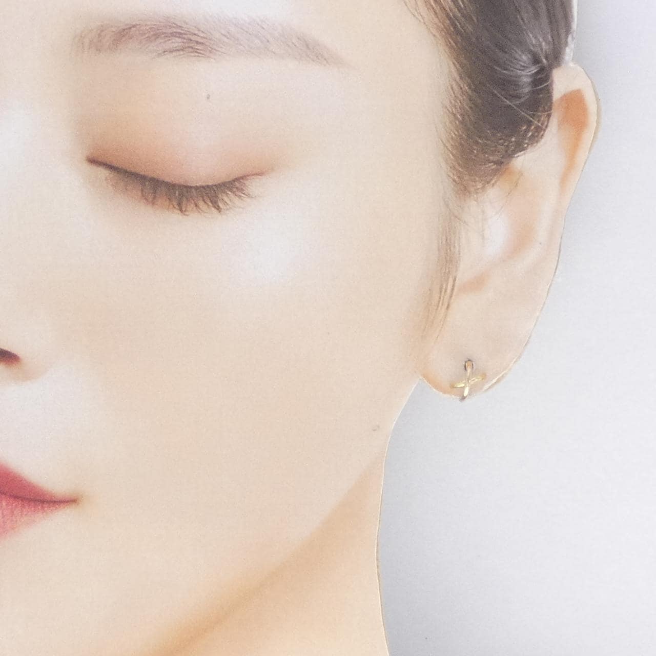 K18YG/K18PG ピアス