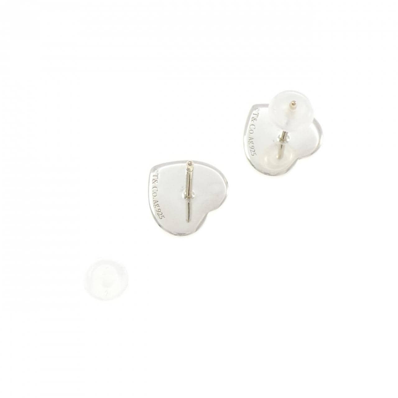 ティファニー ハートタグ ピアス