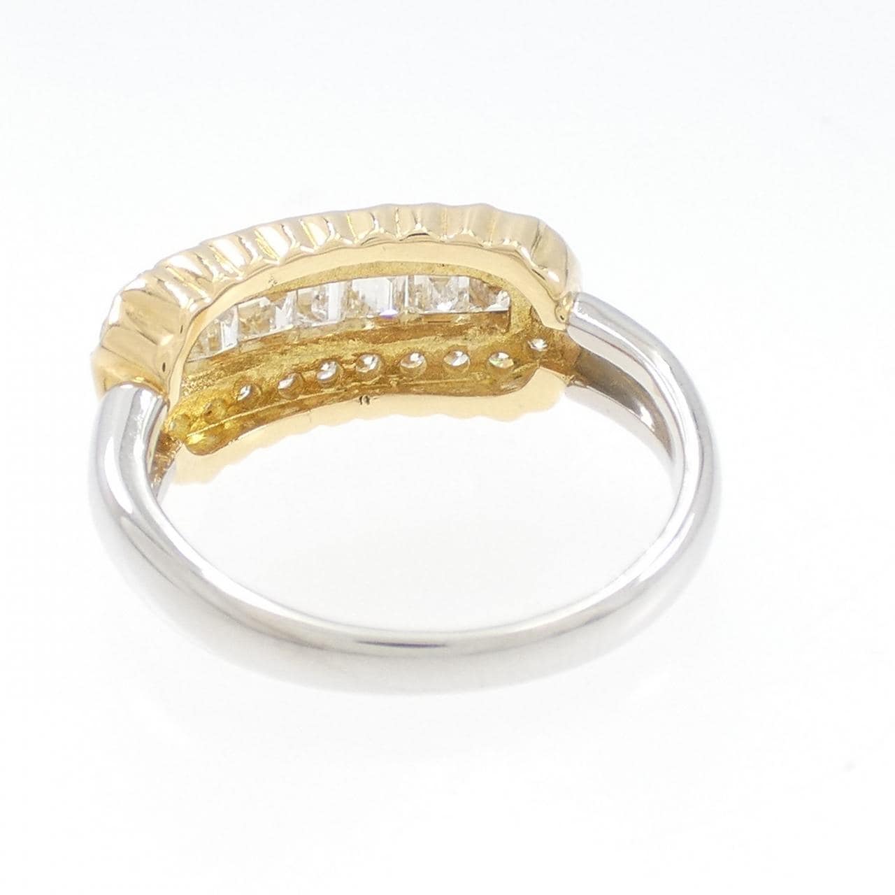 PT/K18YG ダイヤモンド リング 1.12CT