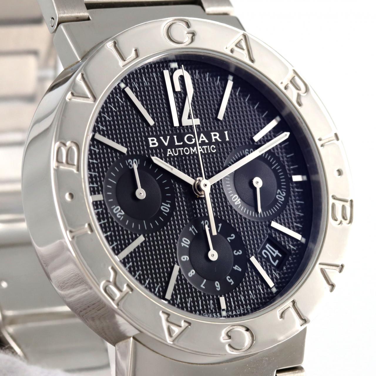 BVLGARI BVLGARI BVLGARI码表 BB38SSCH/BB38BSSDCH/AT SS自动上弦