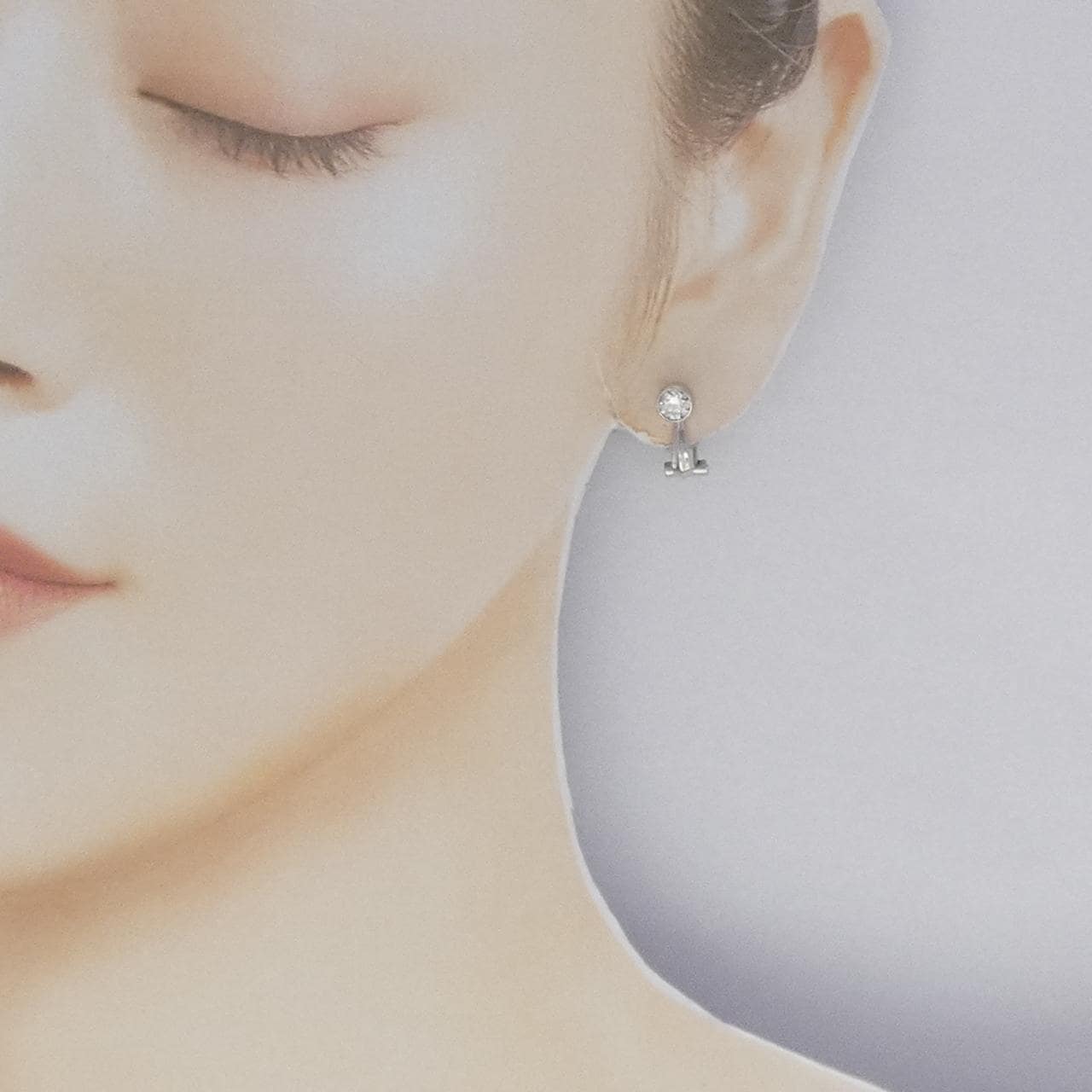 PT ダイヤモンド イヤリング 0.737CT