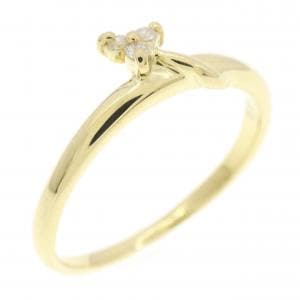 K18YG ダイヤモンド リング 0.03CT