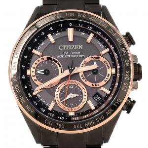 シチズン アテッサ サテライトウエーブGPS電波時計 F950-T027318/CC4016-67E TI ソーラークォーツ