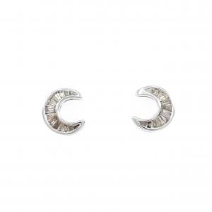 K18WG ダイヤモンド ピアス 0.30CT