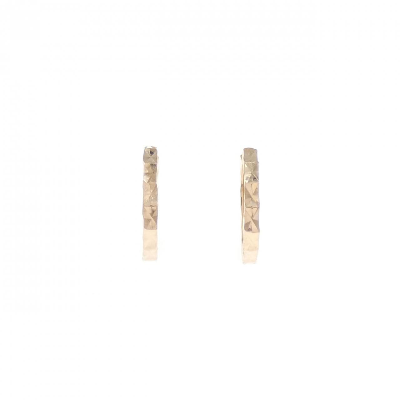 K18PG フープ ピアス