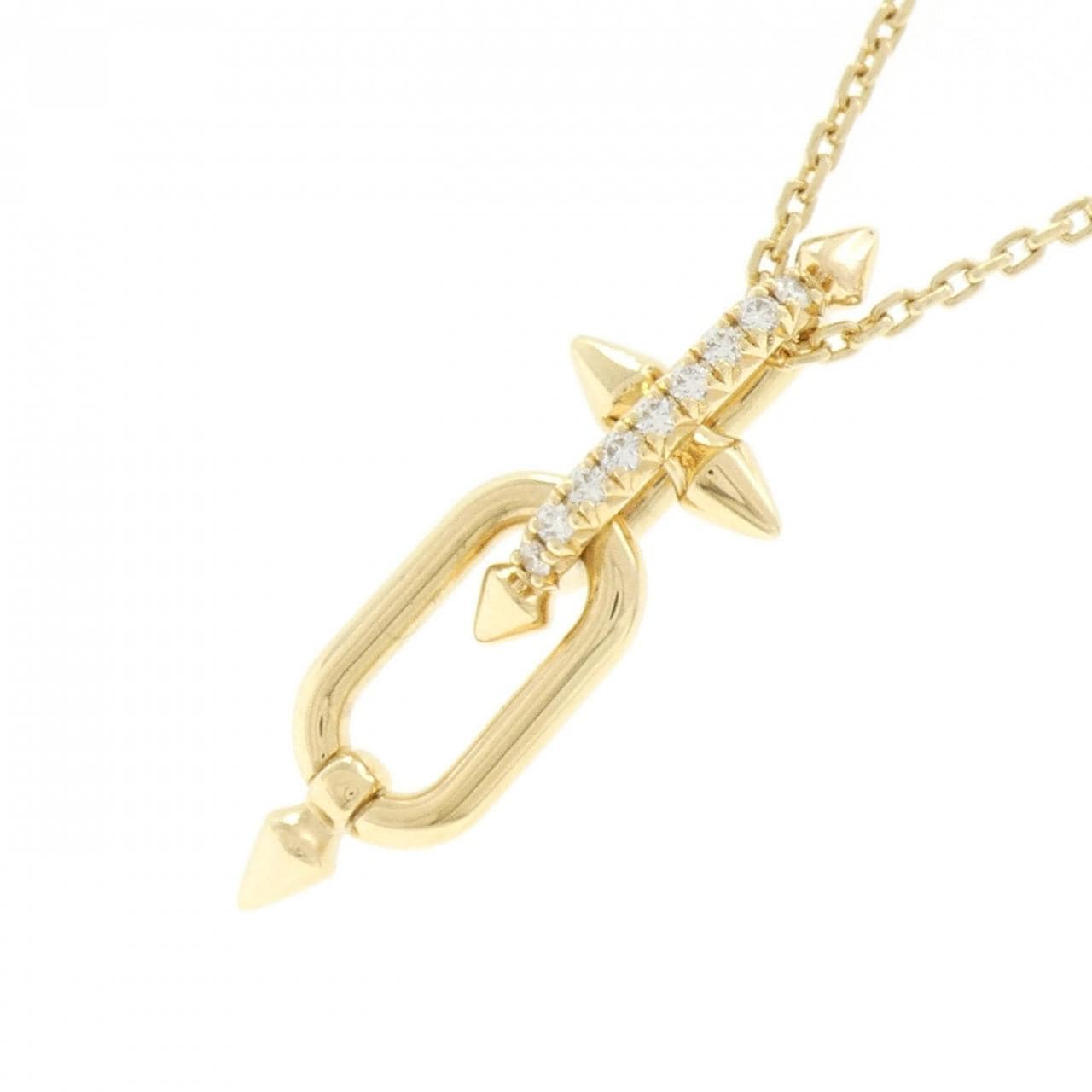 ティファニー タイタン ネックレス 0.24CT