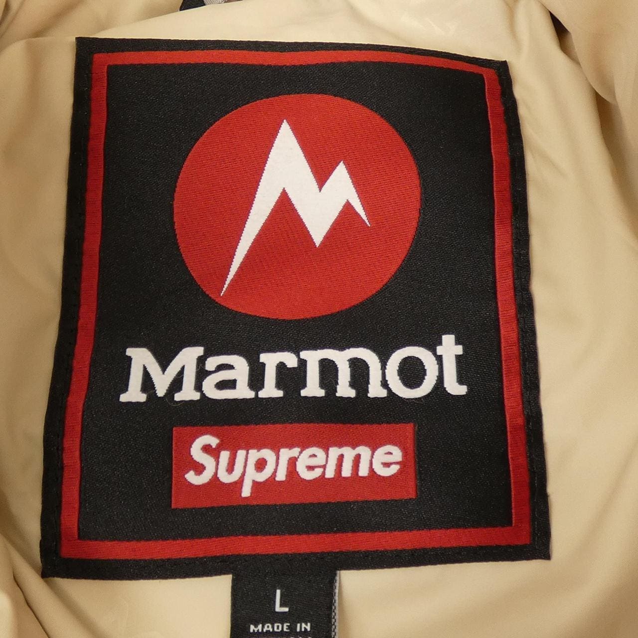 シュプリーム SUPREME Marmot ダウンジャケット