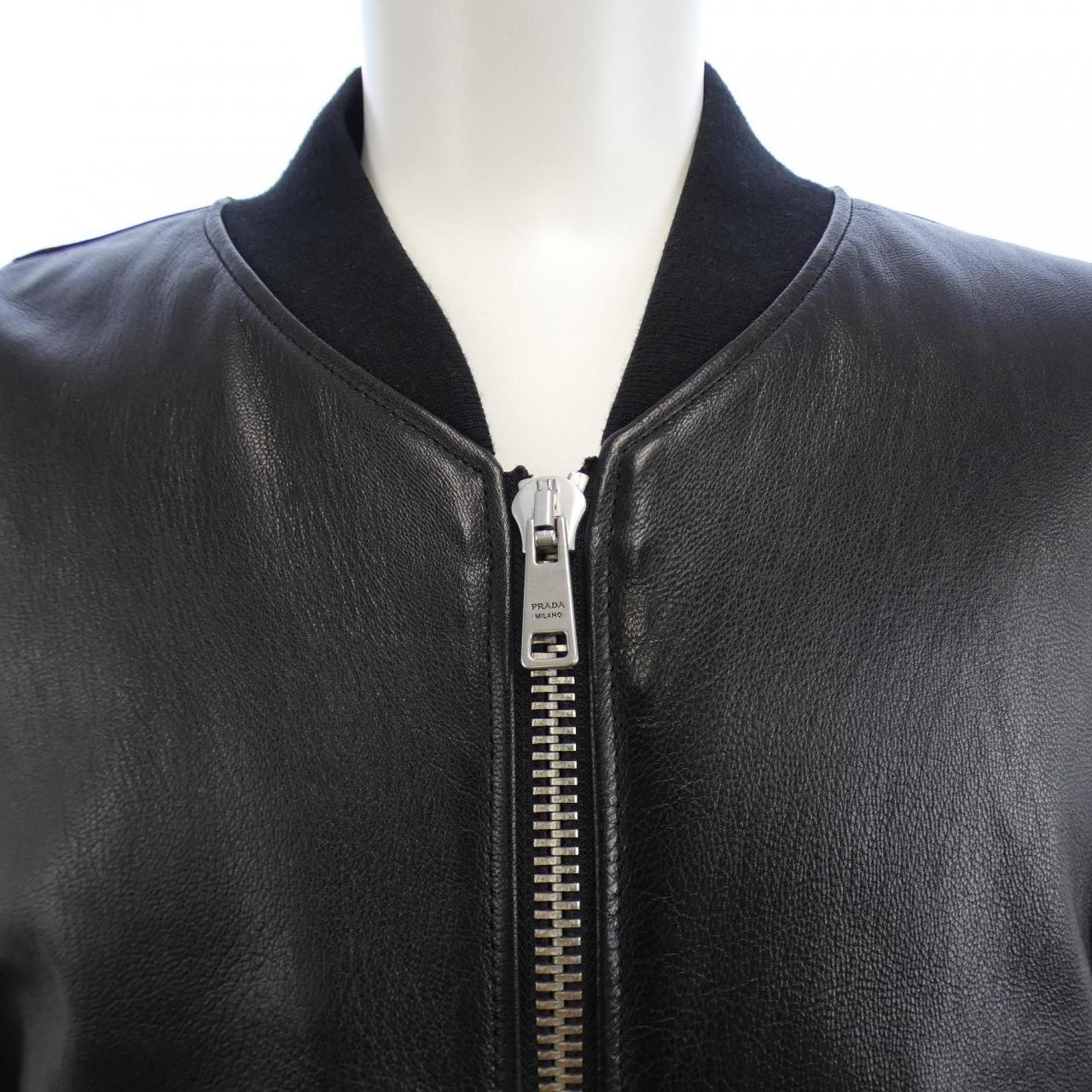 コメ兵｜プラダ PRADA レザーコート｜PRADA｜メンズファッション