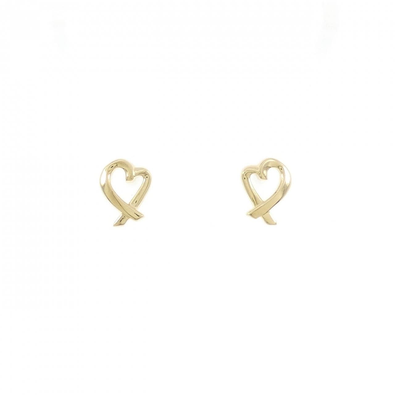 ティファニー ラビングハート ピアス