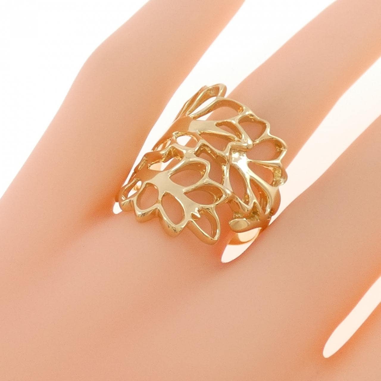 ギンザ タナカ K18YG リング