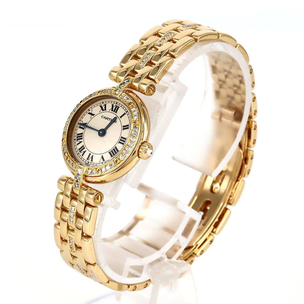 Cartier Panthere VLC SM YG/D Bracelet D WF5030FD YG Quartz