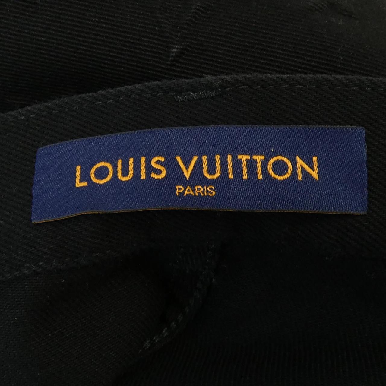 ルイヴィトン LOUIS VUITTON モノグラムディテールカーペンターデニムパンツ HND10WOK4 ジーンズ