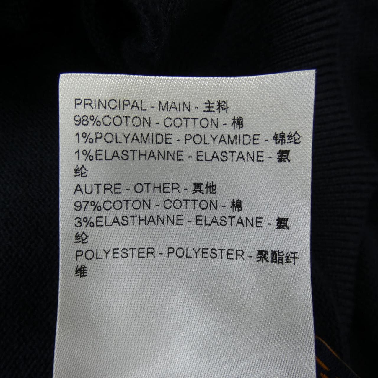 ルイヴィトン LOUIS VUITTON エンブロイダードショートスリーブコットンプレンドポロシャツ HRN14WF77 ポロシャツ