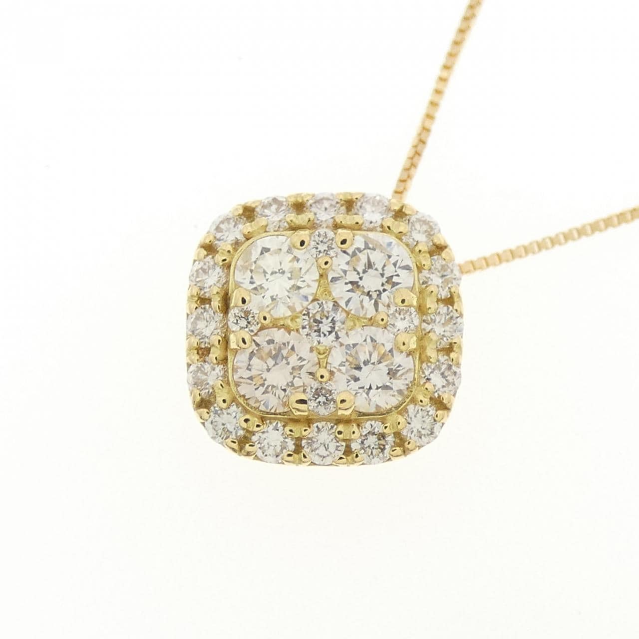 K18YG ダイヤモンド ネックレス 0.50CT