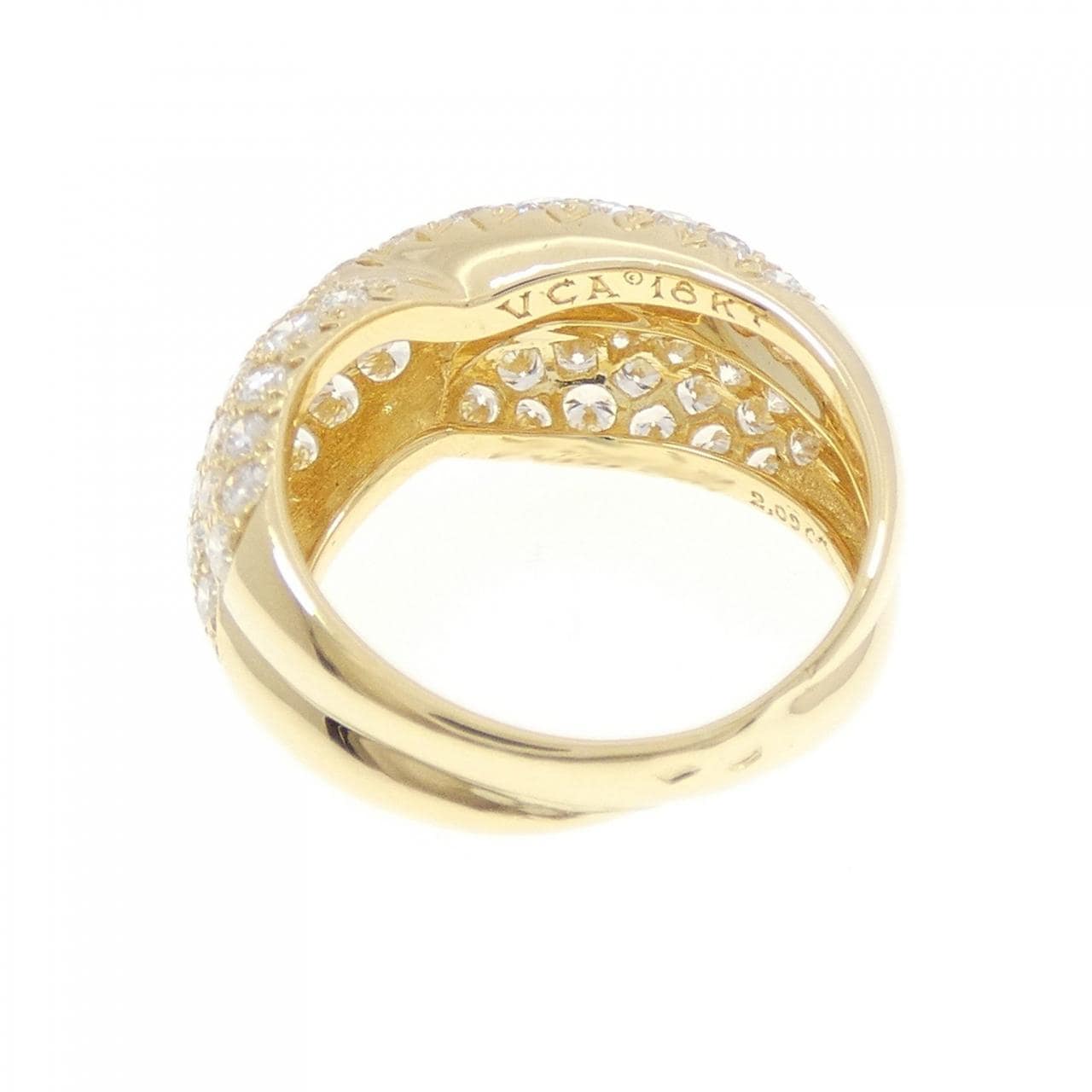 【ヴィンテージ】ヴァンクリーフ&アーペル ダイヤモンド リング 2.09CT