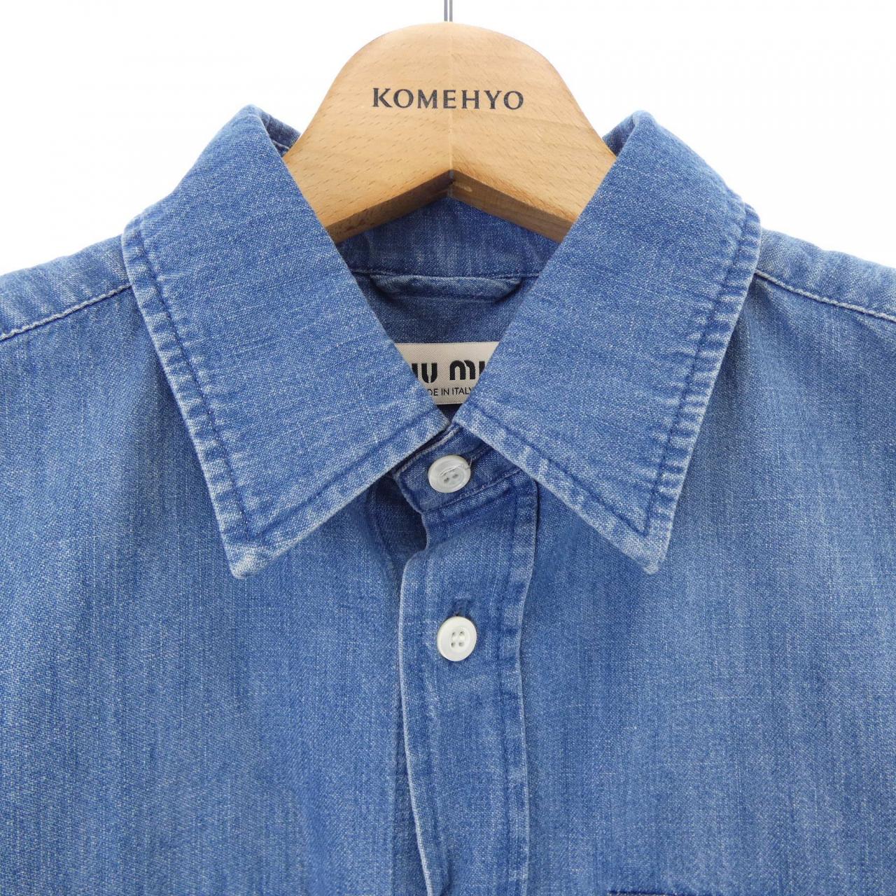 MIU MIU MIU MIU GWC124 16UA F0013 Tops