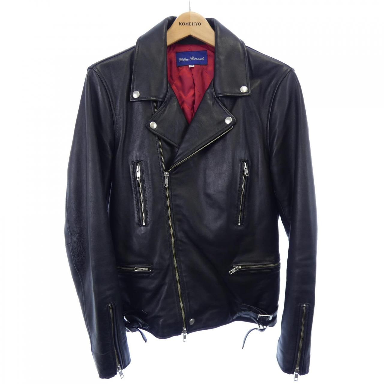 アーバンリサーチ URBAN RESEARCH WH87-17Y009 レザーライダースジャケット