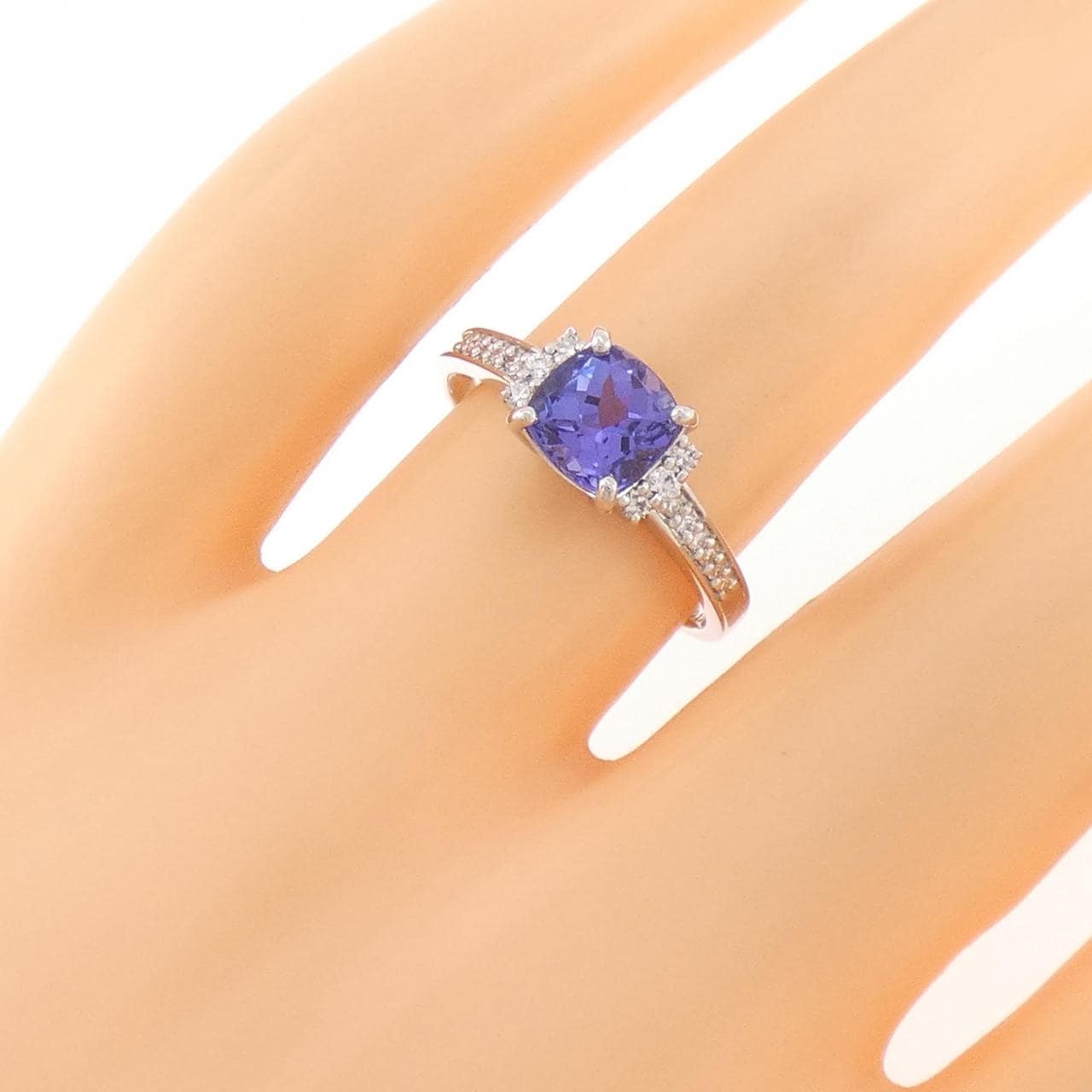 PT900 タンザナイト リング 1.07CT