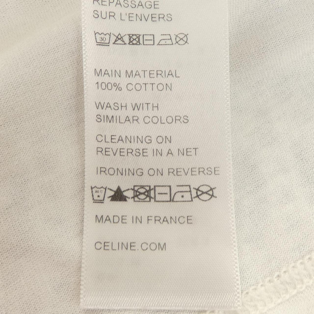 セリーヌ CELINE CELINE PARIS Tシャツ　トリオンフ TRIOMPHE 2X872671Q Tシャツ