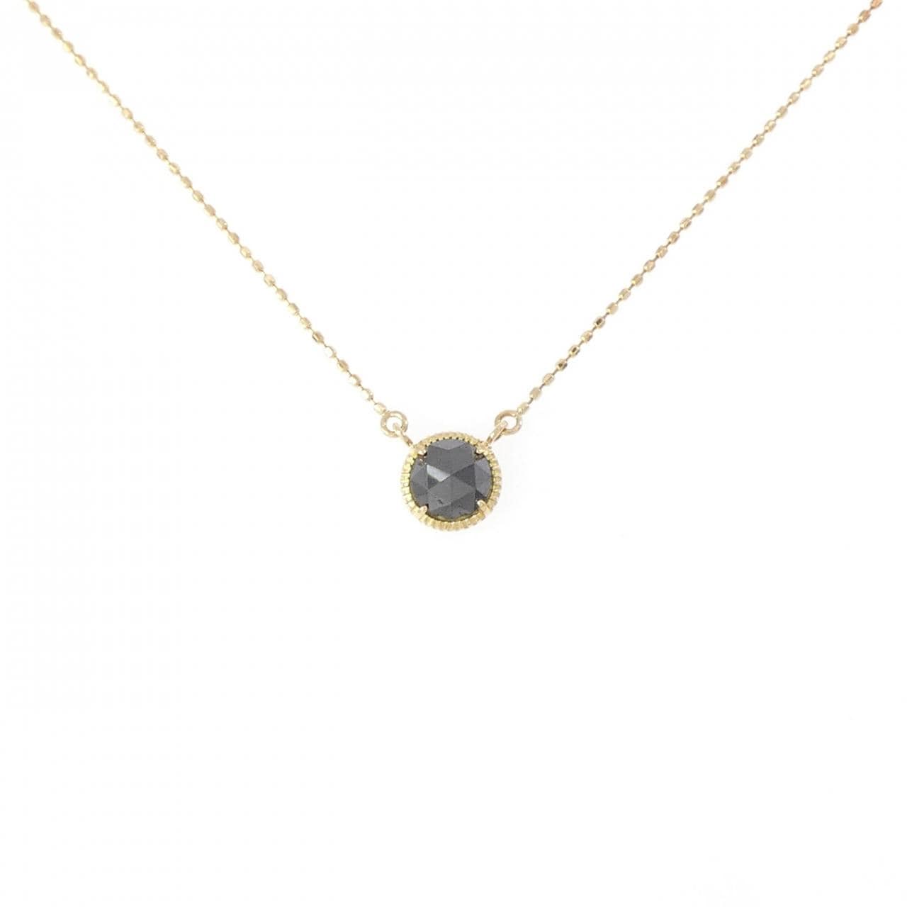 K18YG/750YG ダイヤモンド ネックレス 0.50CT