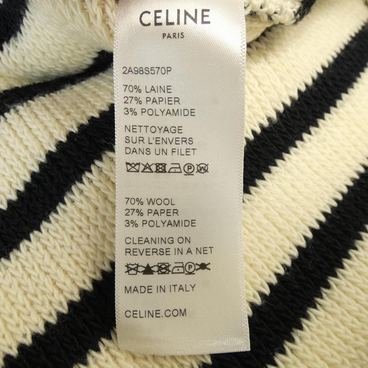 CELINE CELINE Collarless Jacket