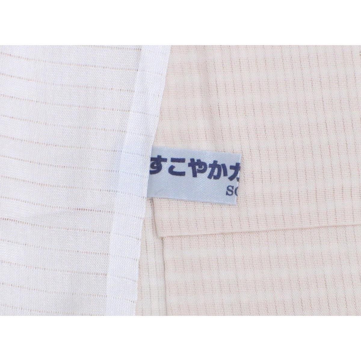 単衣　変わり竪絽訪問着　友禅加工刺繍入り　ボカシ染