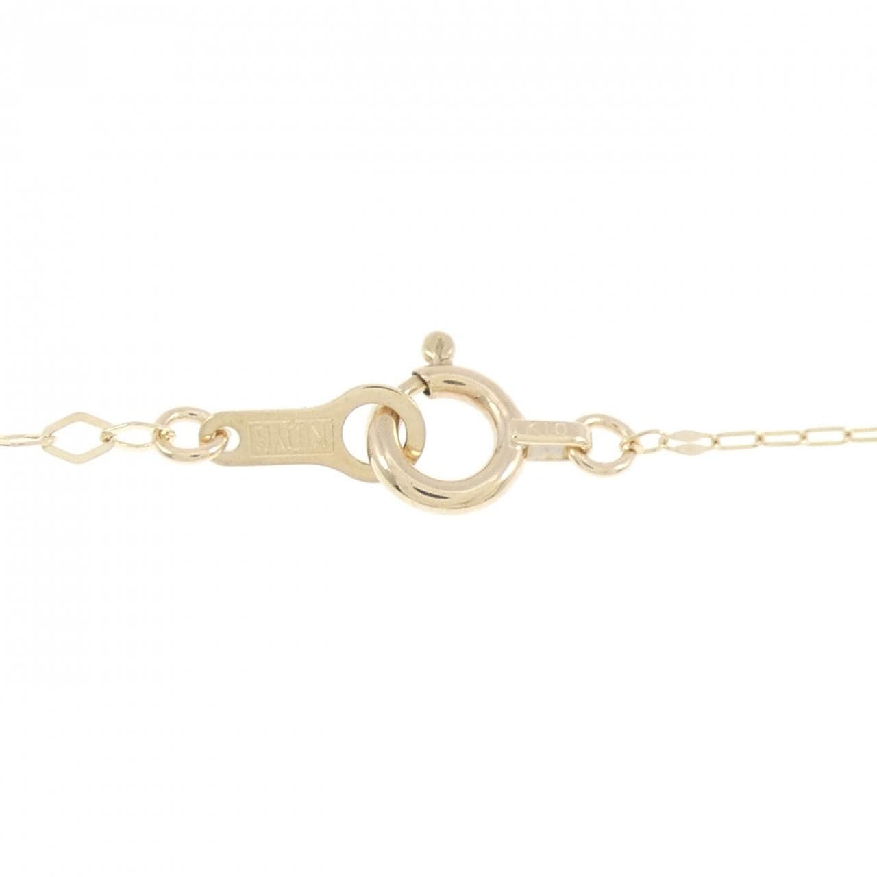 K10YG Garnet Necklace