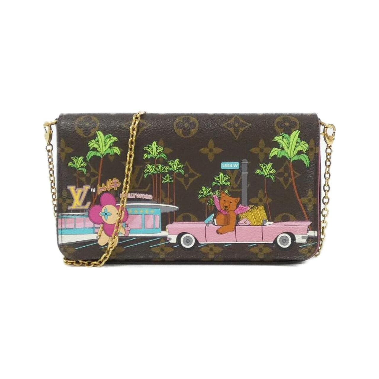 ルイヴィトン モノグラム(ヴィヴィエンヌ ホリディ) ポシェット フェリシー M80859 ショルダーバッグ