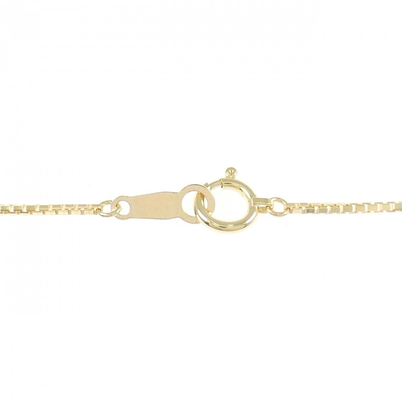 K18YG ダイヤモンド ネックレス 0.74CT